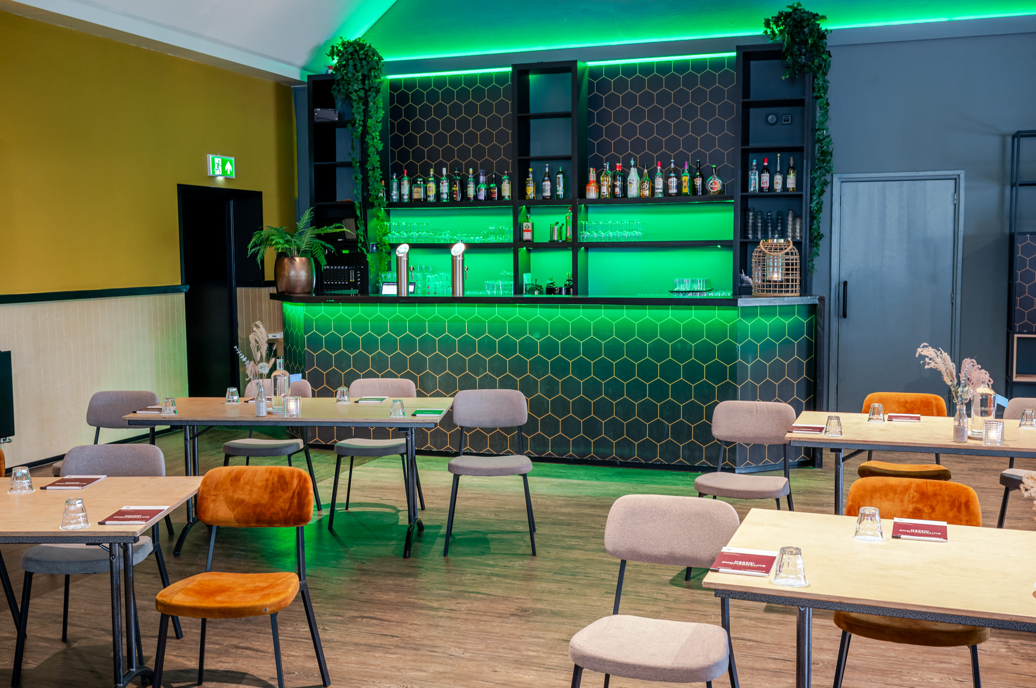 Zaal de Beleving bij de Schildhoeve Buitengewoon in Fluitenberg