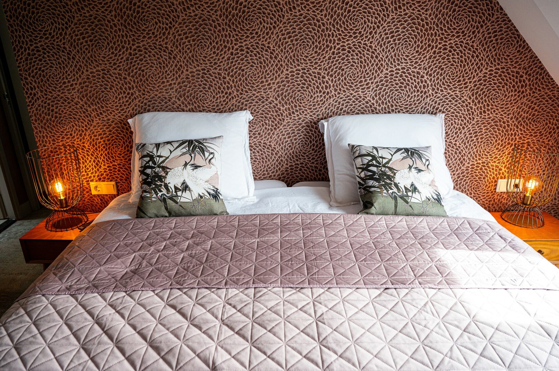 Luxueus bed in Suite Boetiekhotel Het Huis van De Schildhoeve Buitengewoon
